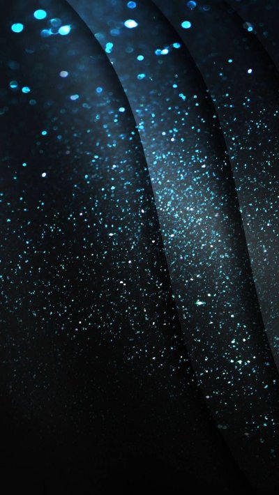 Черная ткань с блестками