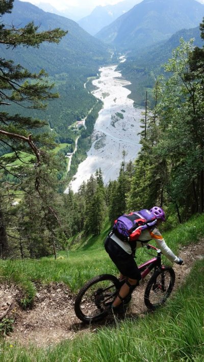 Велосипед в горах