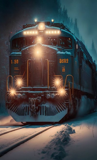 Заставка на телефон поезд