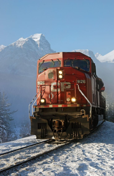 Локомотив поезд