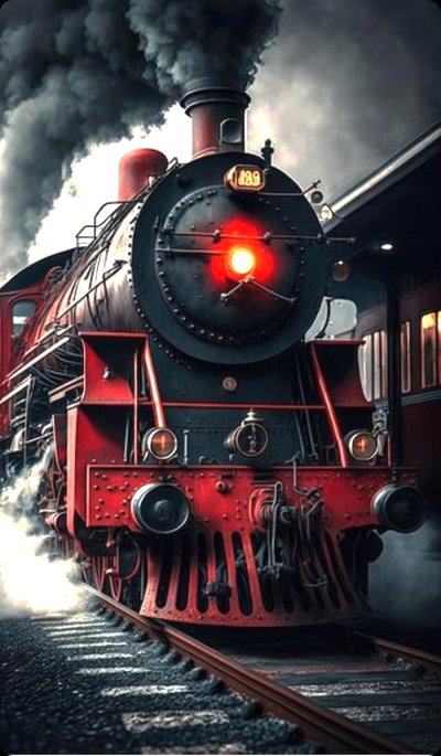 Черный паровоз