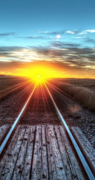 Солнце на дороге