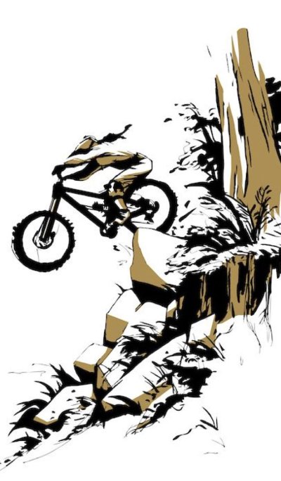 Downhill Mountain Bike логотип