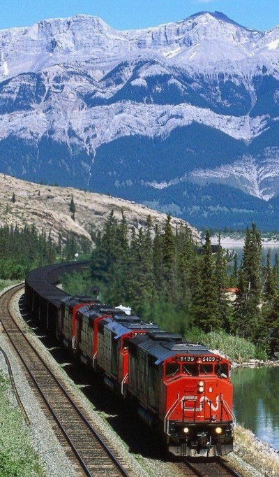 Красивый поезд