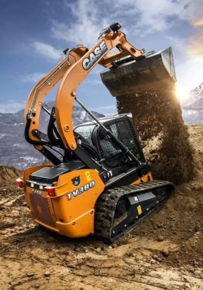 Мини-погрузчик Case tv380