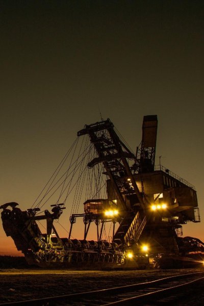 Карьерный экскаватор