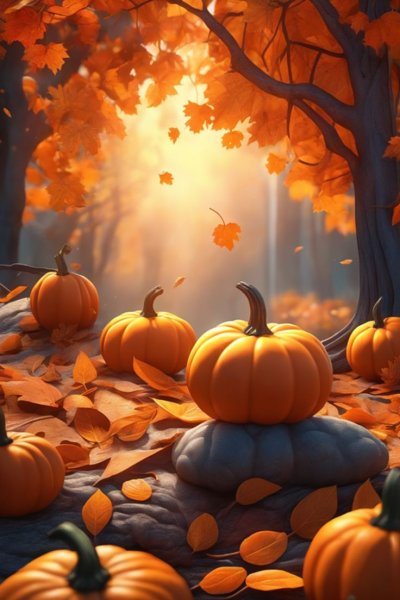 Хэллоуин лес