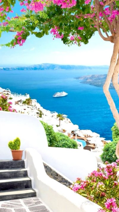 Санторини террасы
