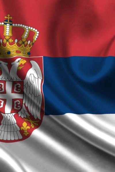 Флаг Сербия