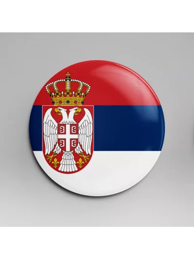 Флаг Сербия