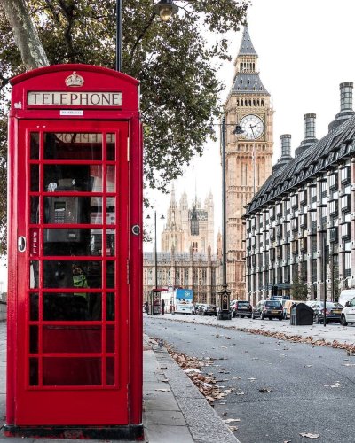 Улицы Лондона Биг Бен