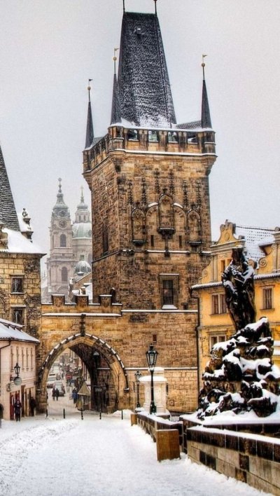 Зимняя Прага