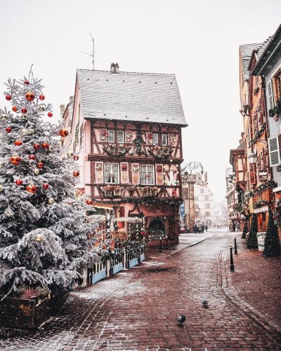 Зимний Кольмар Франция