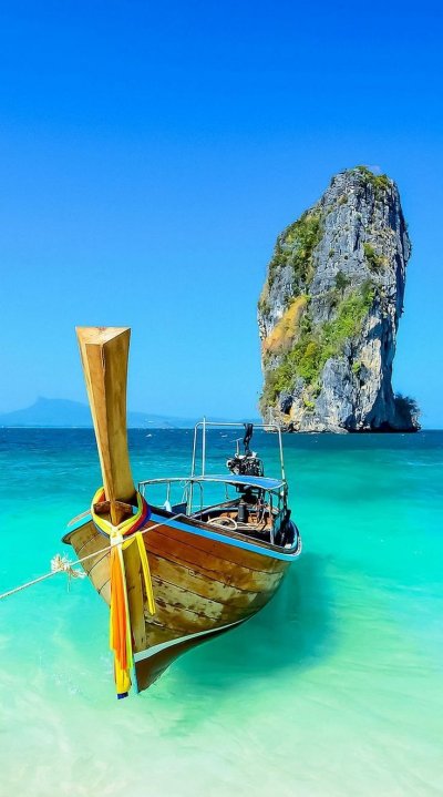 Лодки Тайланд на остров