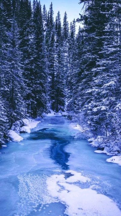 Зимняя река