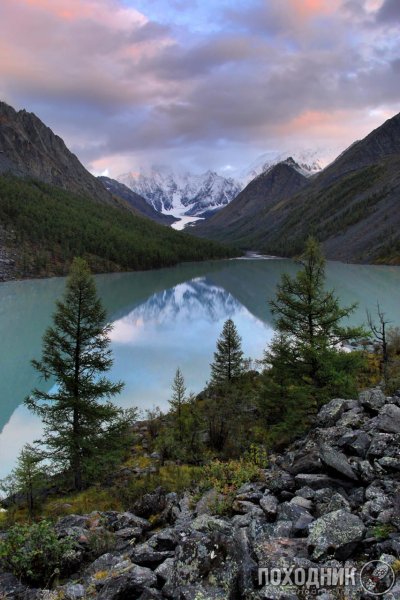 Озеро Маашей горный Алтай