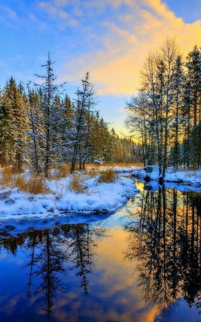 Сибирь зимой