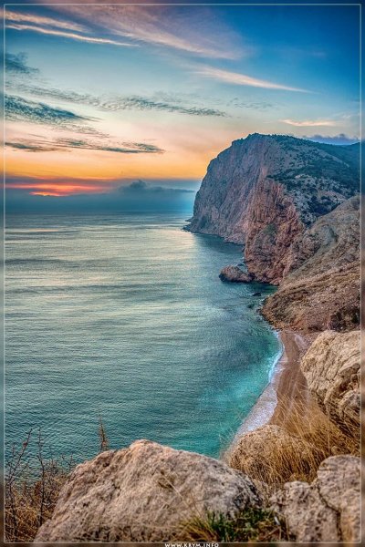 Мыс Фиолент пляж Васили