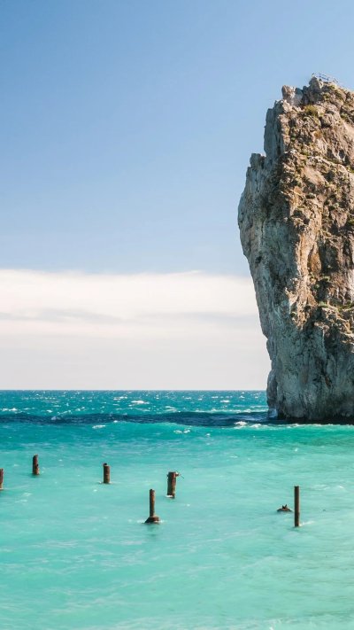 Голубая скала Крым