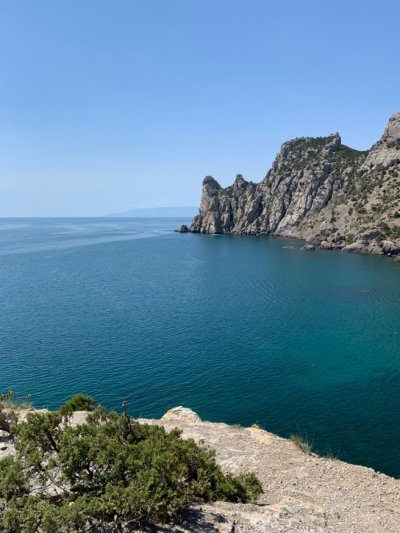 Мыс Сарыч в Крыму