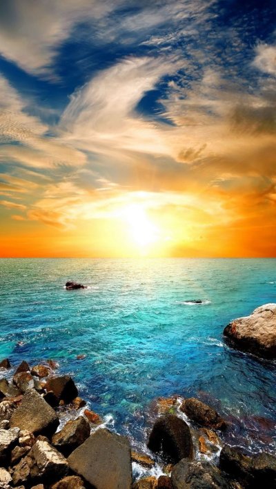 Красивое море