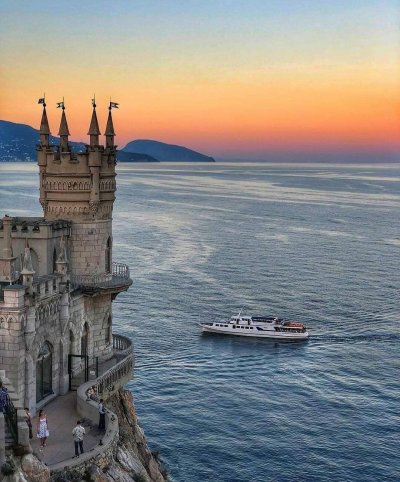 Ялта достопримечательности Ласточкино гнездо