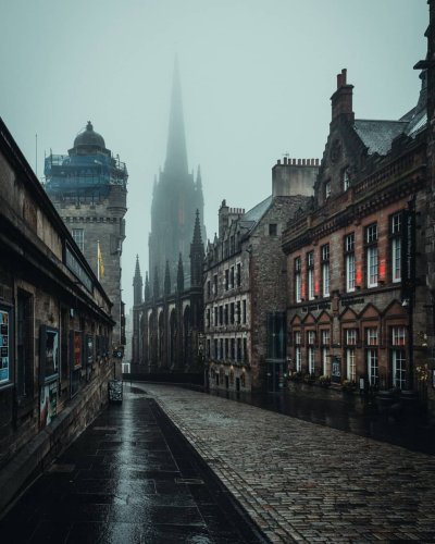 Шотландия Эдинбург Эстетика