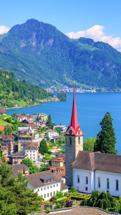 Люцернское озеро Швейцария