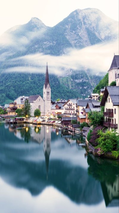 Деревушка Гальштат Австрия