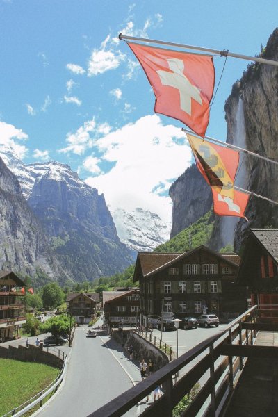 Швейцария вертикальное изображение