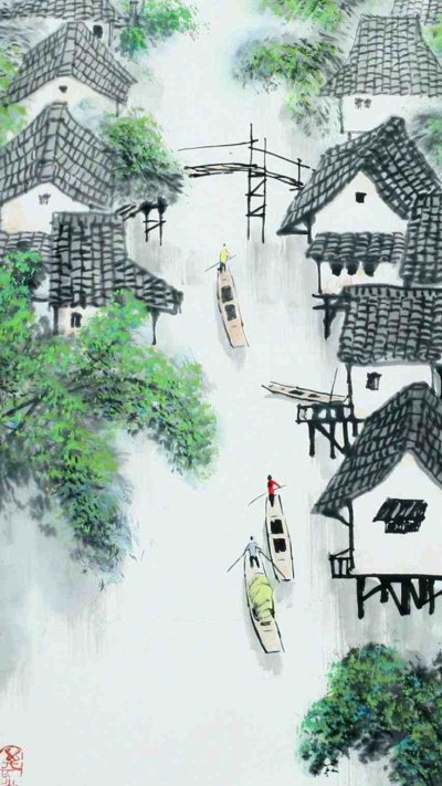 Китайские обои для стен