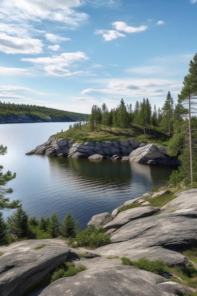 Скалы Карелии