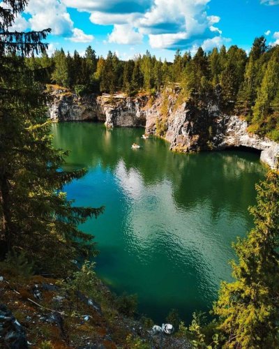 Горный парк Рускеала Карелия