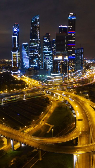 Ночная Москва