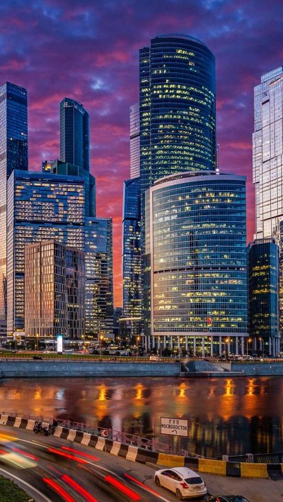 Москва Сити 8к