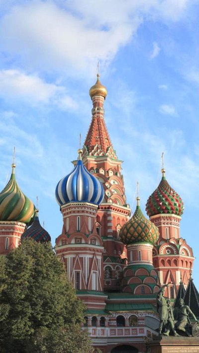 Собор Василия Блаженного 4к