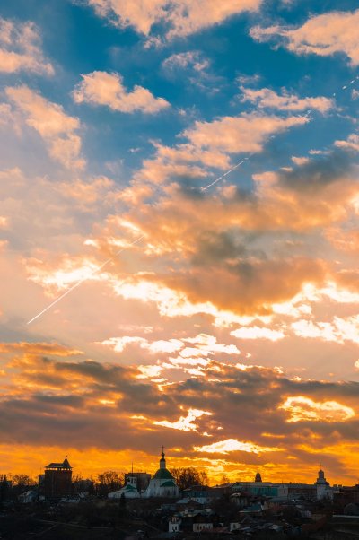 Закат во Владимире