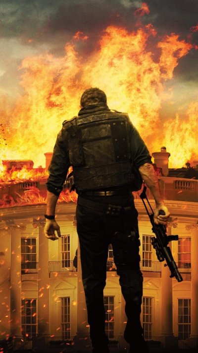 Белый дом в огне