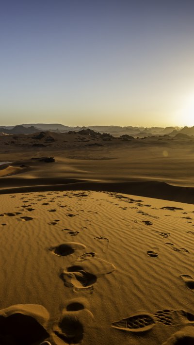 Пустынная с песком в Армении