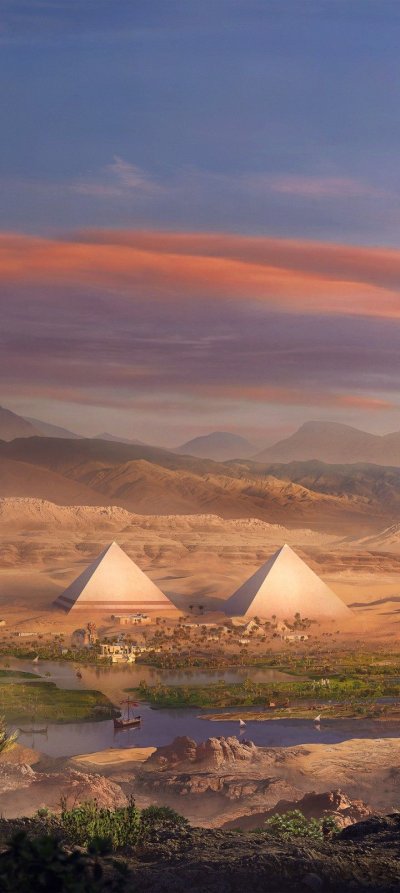 Assassin's Creed Origins пирамиды