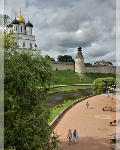 Красногородская набережная Псков