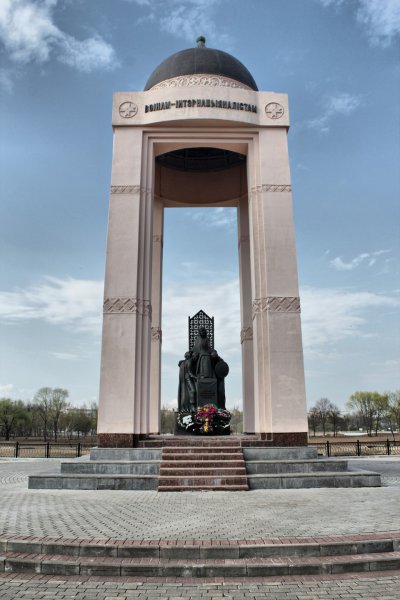 Памятник афганцам в Могилеве