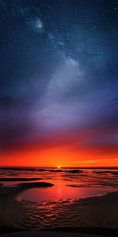 Закат вертикально