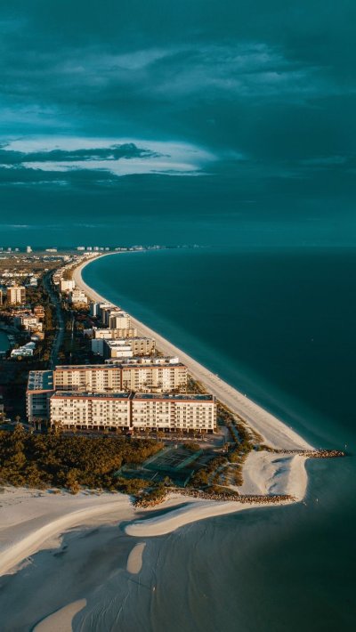 Побережье океана в Америке