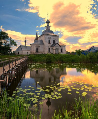 Река Нерль Суздаль