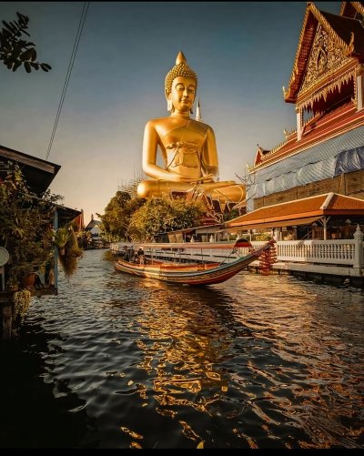 Бангкок Таиланд статуя Будды