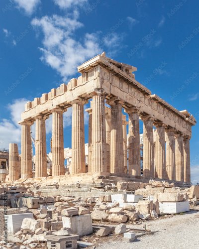 Греция развалины Парфенона