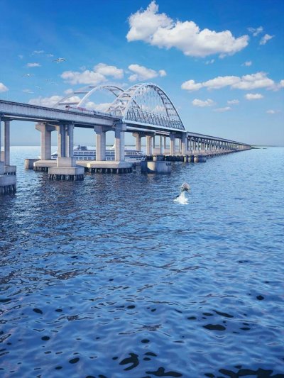 Крымский мост через Керченский пролив