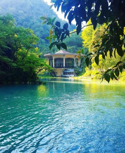 Озеро Псырцха Абхазия