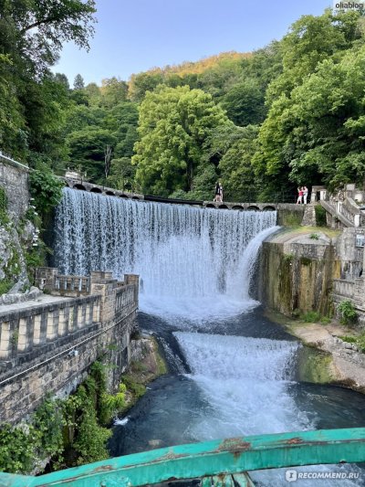 Водопад новый Афон Абхазия